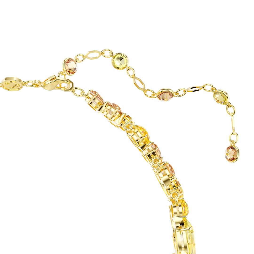 Swarovski Gema Choker kaulakoru, keltakullanväri ja keltaiset kristallit, 5708713