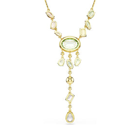 Swarovski Gema Y kaulakoru, keltakullattu ja eriväriset kristallit, 5737451