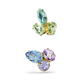 Swarovski Gema ear cuff korvakorut, keltakullattu ja eriväriset kristallit, 5741585