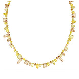 Swarovski Gema kaulakoru, keltakullanväri ja keltaiset kristallit, 5708709