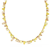 Swarovski Gema kaulakoru, keltakullanväri ja keltaiset kristallit, 5708709