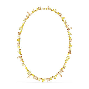 Swarovski Gema kaulakoru, keltakullanväri ja keltaiset kristallit, 5708709