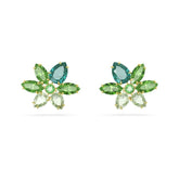 Swarovski Gema korvakorut, keltakullanväri ja vihreät kristallit 5658400