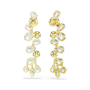 Swarovski Gema korvakorut, keltakullattu ja eriväriset kristallit, 5751294