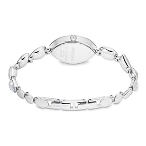 Swarovski Gema rannekello, hopeanväri ja kristalliranneke, 5737955