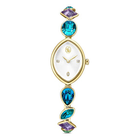 Swarovski Gema rannekello, kullansävy ja monivärinen kristalliranneke, 5749569