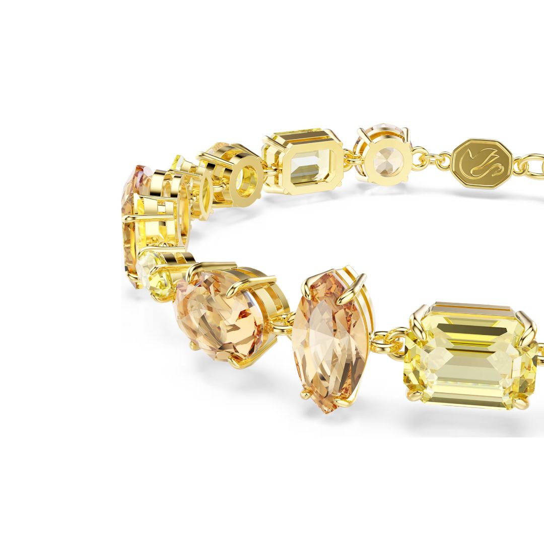 Swarovski Gema rannekoru, keltakullanväri ja keltaiset kristallit, 5718072