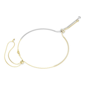 Swarovski Hyperbola Y kaulakoru, kaksivärinen metalli ja kirkkaat zirkoniat, 5752854