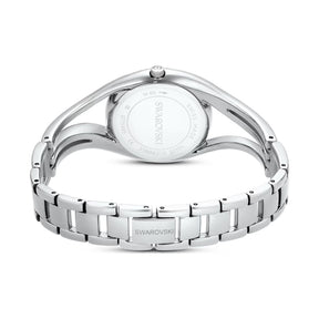 Swarovski Hyperbola bangle rannekello, hopeanväri ja kirkkaat kristallit, 5689432