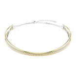 Swarovski Hyperbola kaulakoru, kaksivärinen metalli ja kirkkaat zirkonit, 5752851