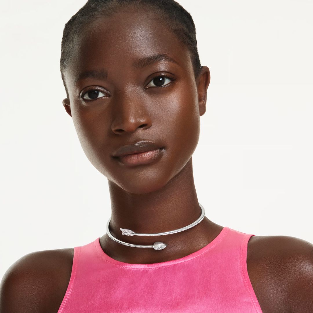 Swarovski Idyllia Choker kaulakoru, kirkkaat kristallit