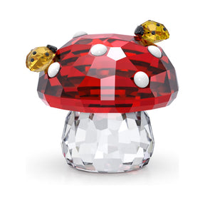 Swarovski Idyllia Mushroom and Ladybugs -kristallikoriste 5683436