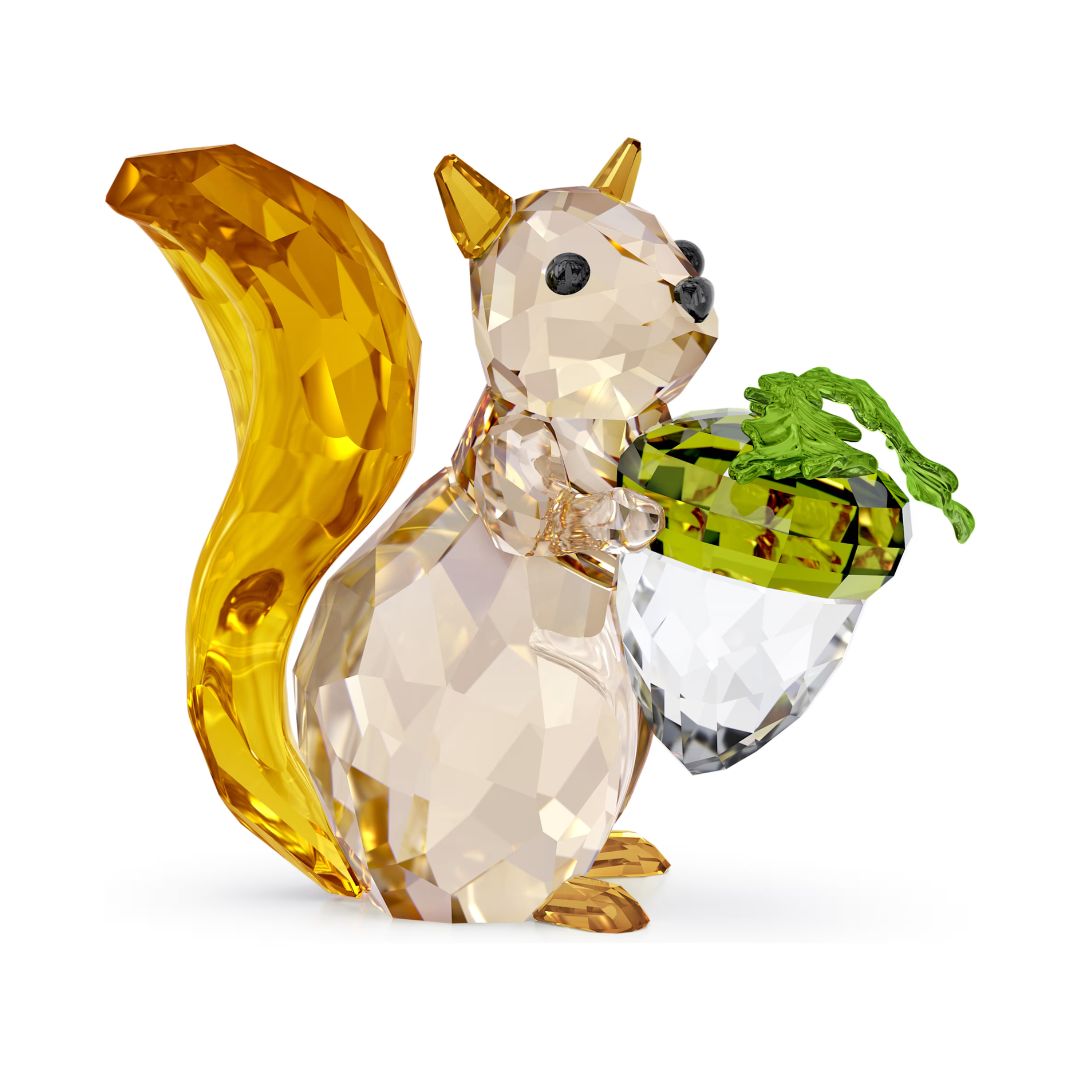 Swarovski Idyllia Squirrel and Acorn -kristallikoriste 5683617