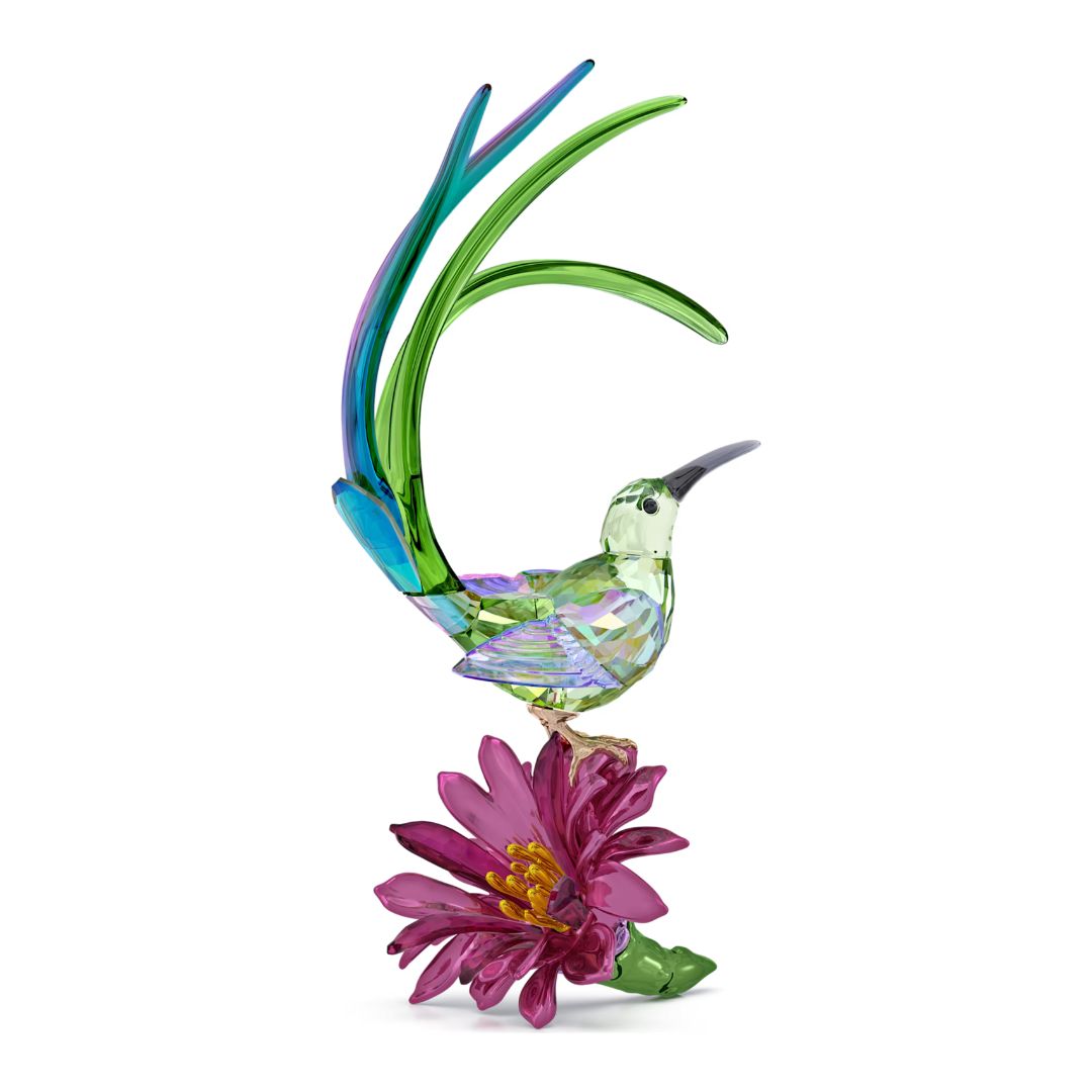 Swarovski Idyllia Sugarbird and Cactus Flower -kristallikoriste 5675166