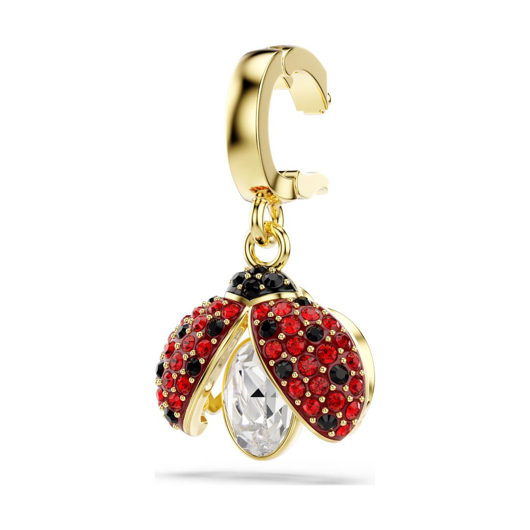 Swarovski Idyllia charm, keltakullattu ja eriväriset kristallit, 5743138