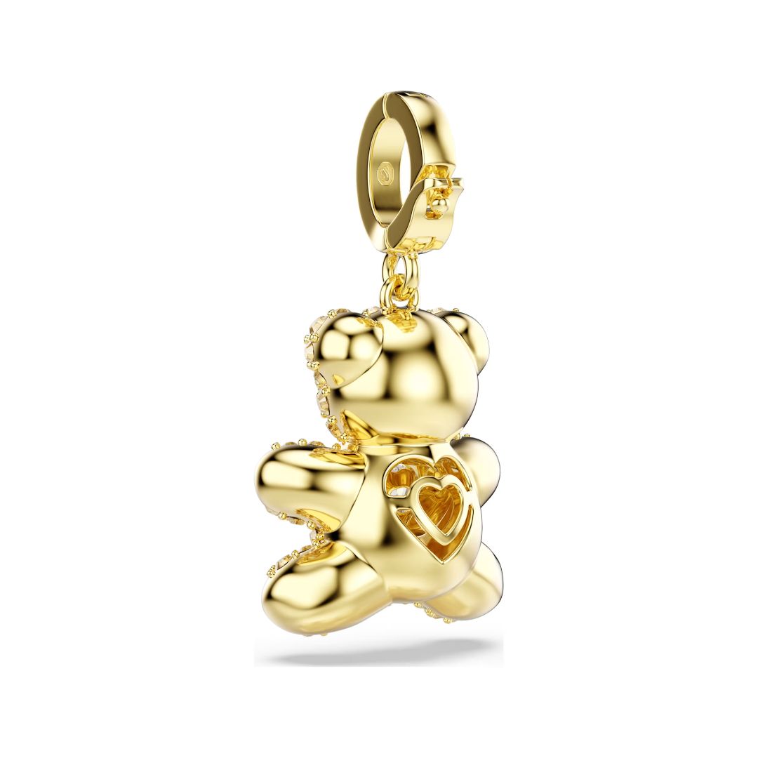 Swarovski Idyllia charm, keltakullattu ja kullansävyiset kristallit, 5743147