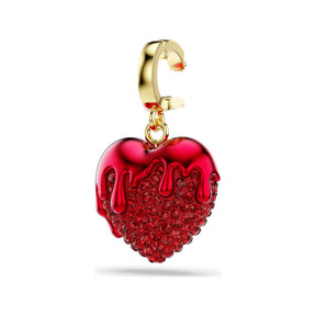 Swarovski Idyllia charm, keltakullattu ja punaiset kristallit, 5742994