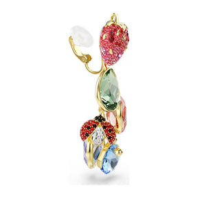 Swarovski Idyllia clip korvakorut, keltakullattu ja eriväriset kristalli, 5743818