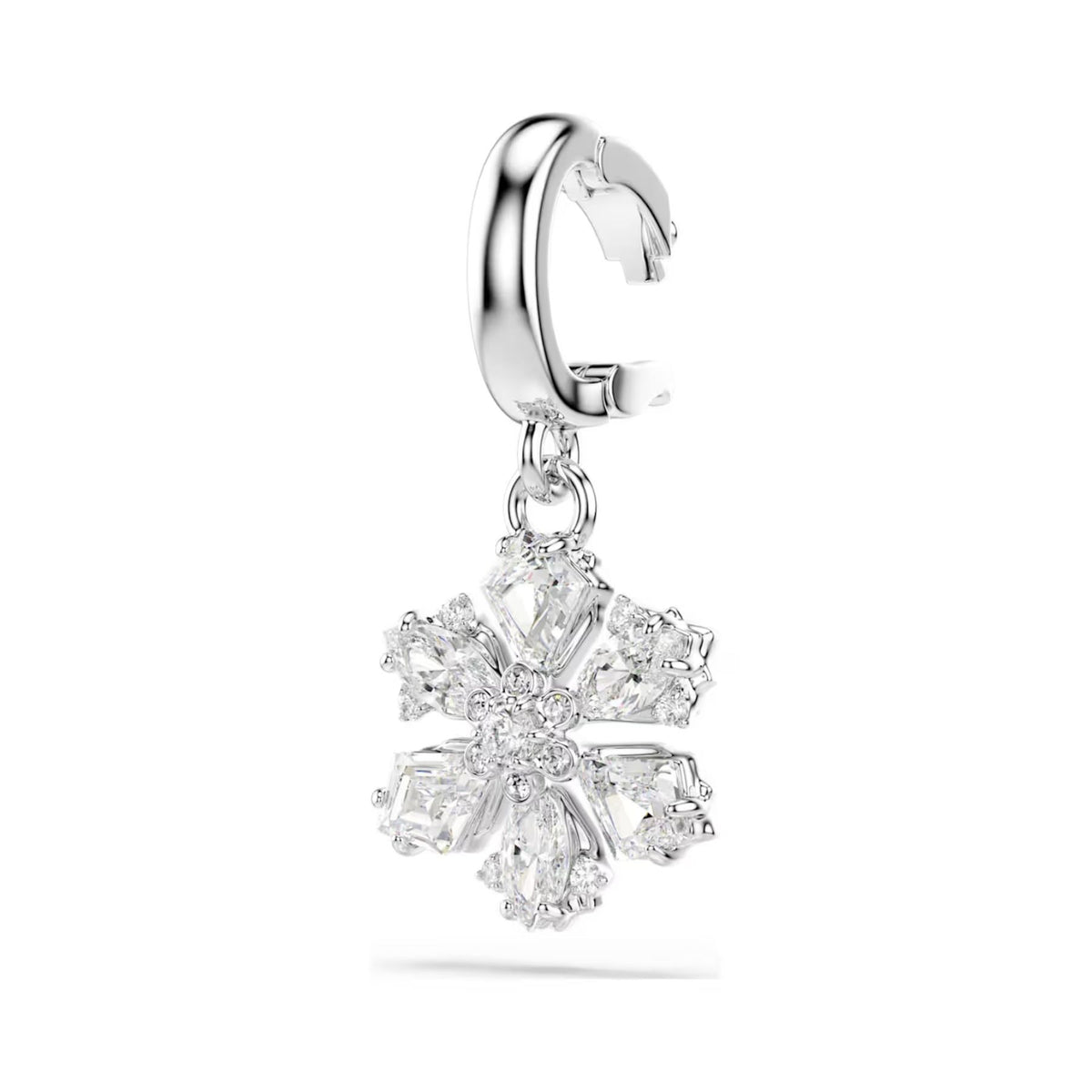 Swarovski Idyllia hela, vaalea metalli ja kirkkaat kristallit sekä zirkonia, 5755513