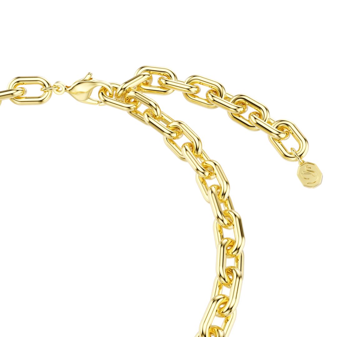Swarovski Idyllia kaulakoru, keltakullattu, eriväriset kristallit ja zirkonit, 5742956