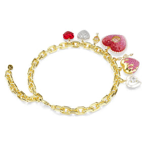 Swarovski Idyllia kaulakoru, keltakullattu, eriväriset kristallit ja zirkonit, 5742956