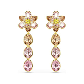 Swarovski Idyllia korvakorut, keltakullanväri ja eriväriset kristallit, 5732381