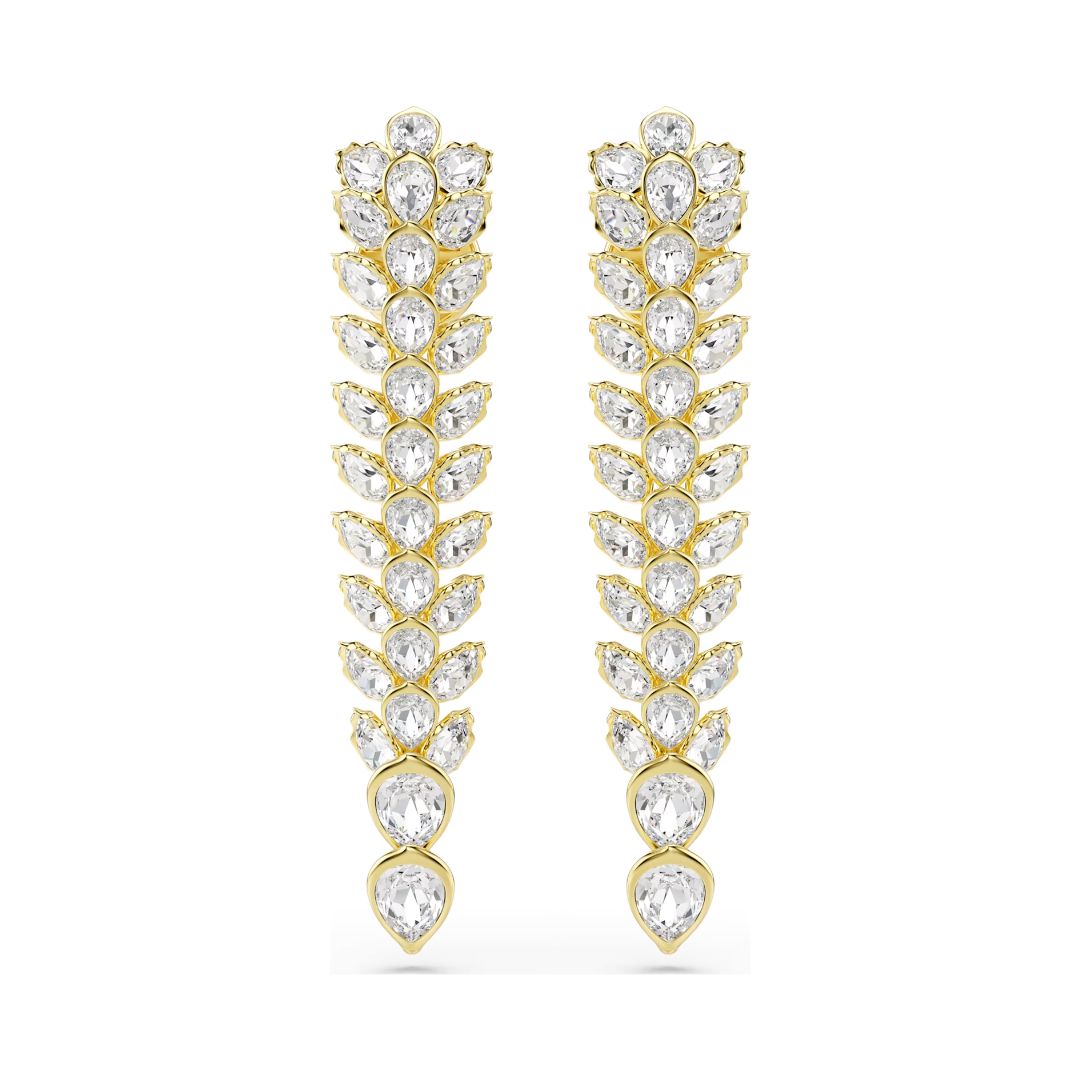 Swarovski Idyllia korvakorut, keltakullanväri ja kirkkaat kristallit, 5723138