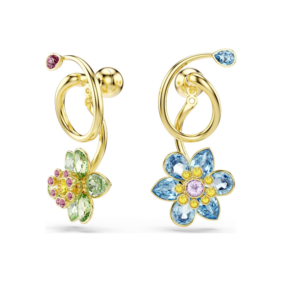 Swarovski Idyllia korvakorut, keltakullattu ja eri väriset kristallit 5709025