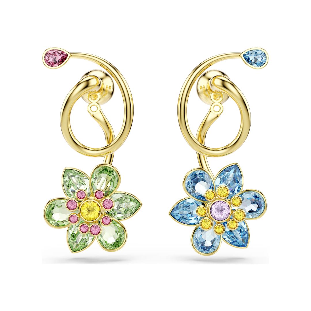 Swarovski Idyllia korvakorut, keltakullattu ja eri väriset kristallit 5709025