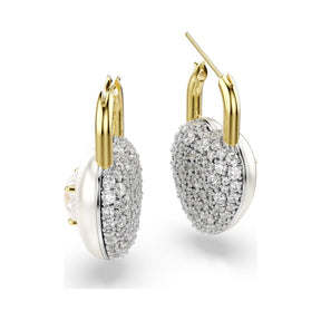 Swarovski Idyllia korvakorut, keltakullattu ja kirkkaat zirkonit, 5737297