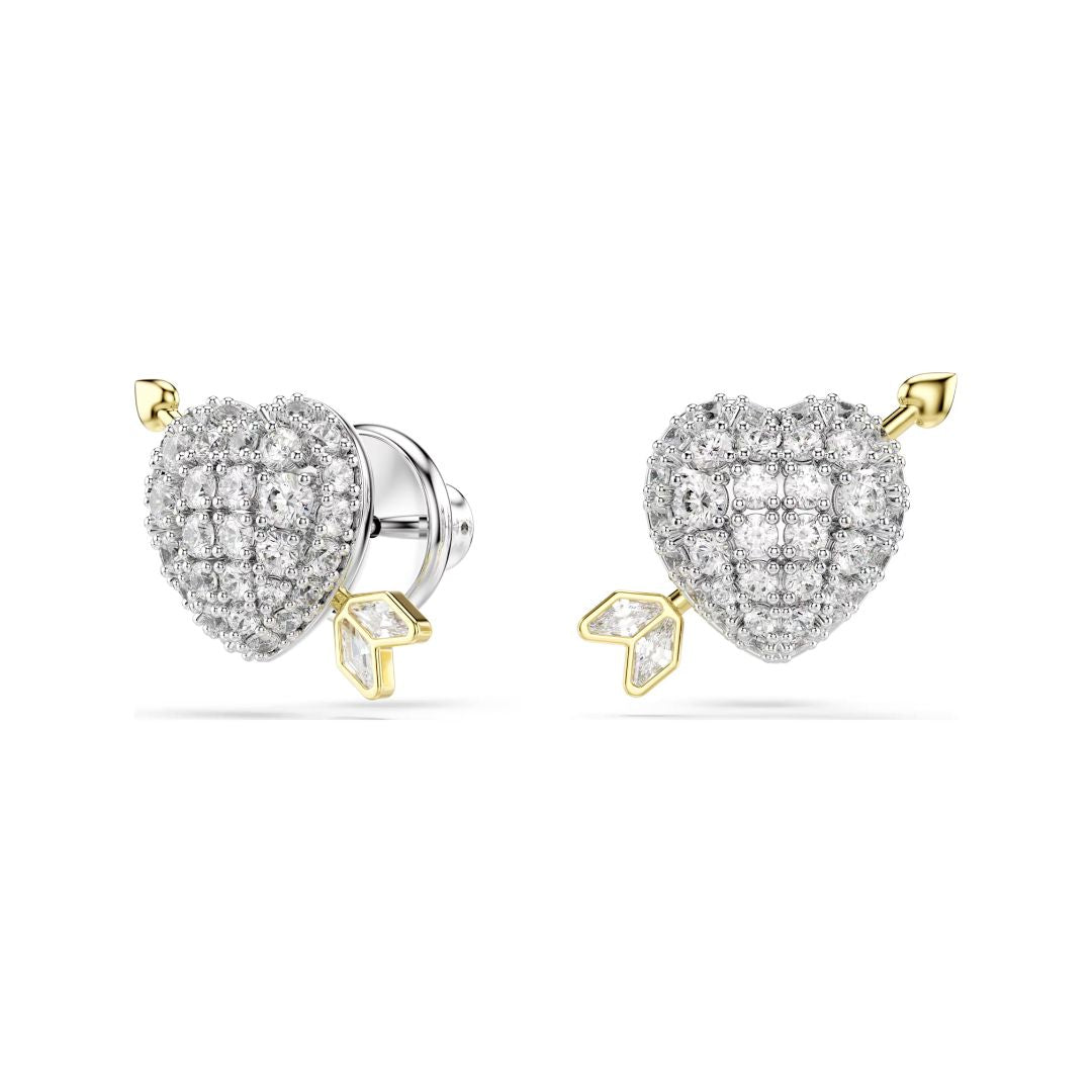 Swarovski Idyllia korvakorut, keltakullattu ja kirkkaat zirkonit, 5737298