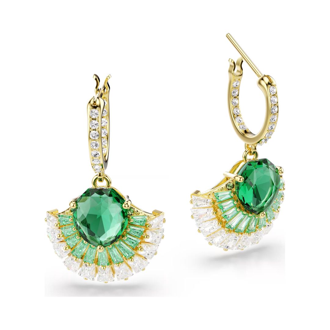 Swarovski Idyllia korvakorut, vihreä kristalli ja zirkonit, 5709378