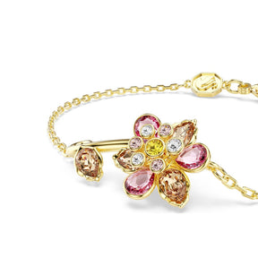 Swarovski Idyllia rannekoru, keltakullanväri ja eri väriset kristallit, 5732423