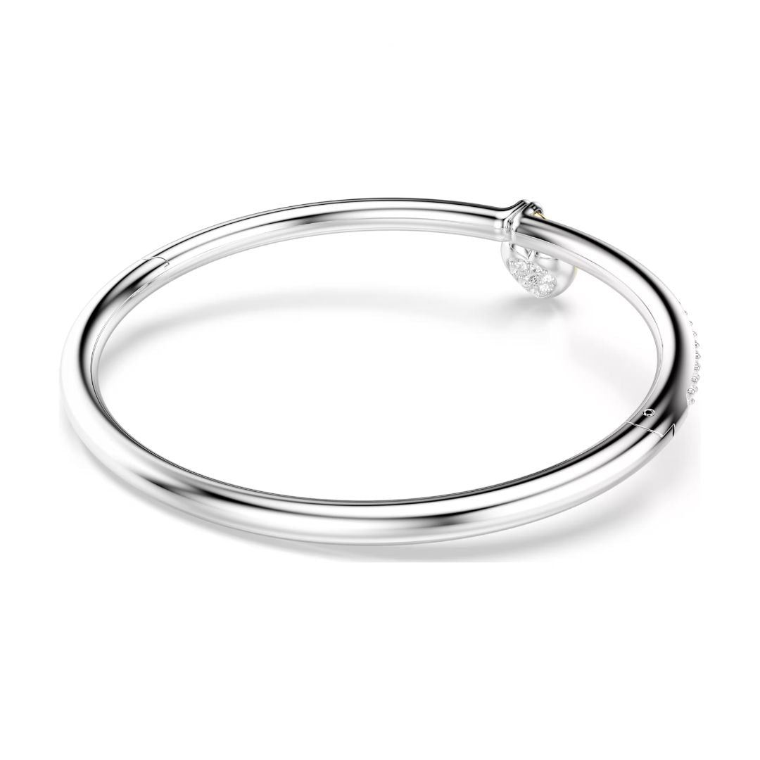 Swarovski Idyllia rannerengas, kirkkaat kristallit ja vaaleanpunainen zirkoni