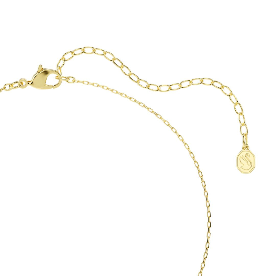 Swarovski Idyllia riipus, keltakullattu ja vaaleanpunaiset kristallit, 5737288