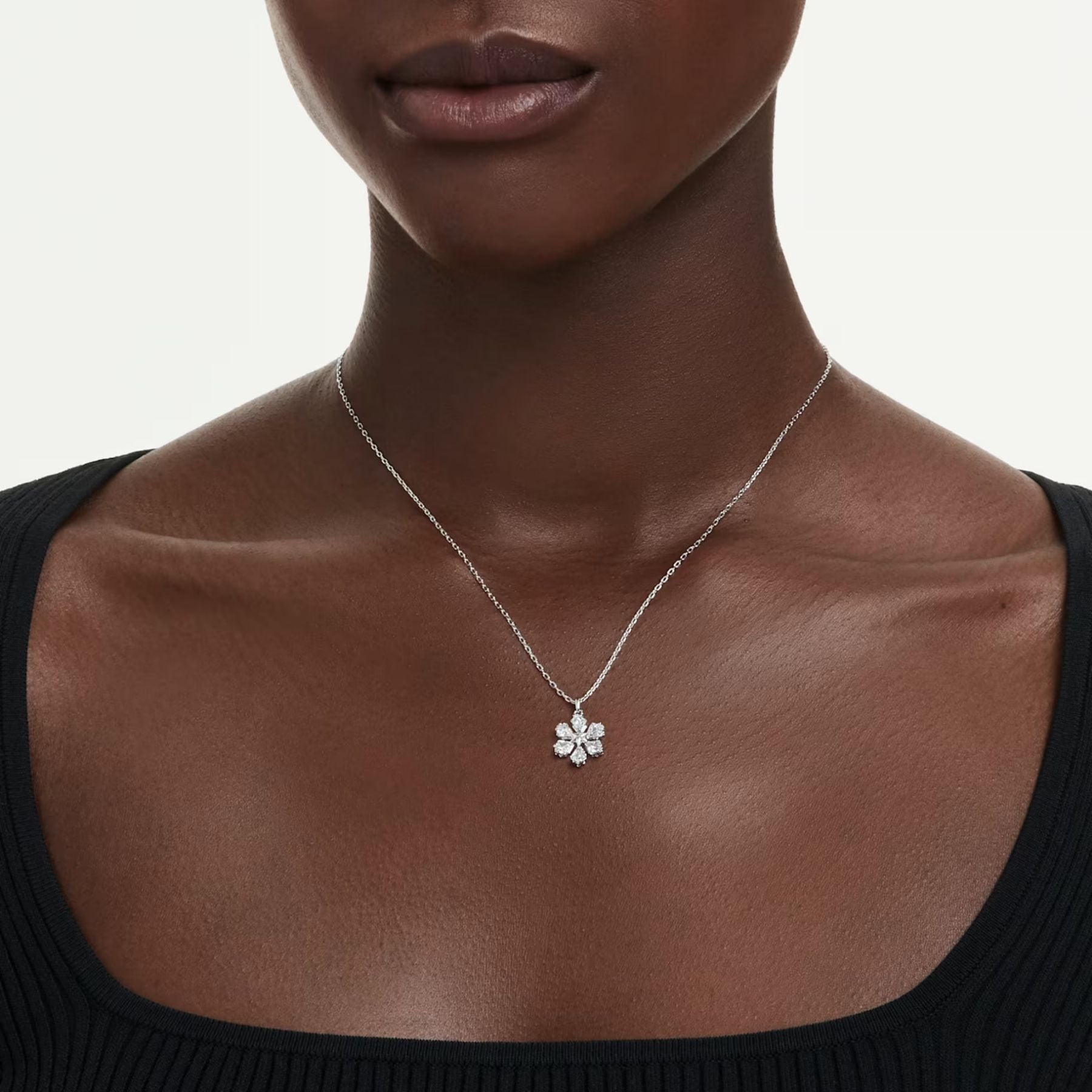 Swarovski Idyllia riipus, vaalea metalli ja kirkkaat zirkonit, 5754686