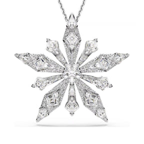 Swarovski Idyllia riipus ja rintakoru, vaalea metalli ja kirkkaat kristallit 5740116