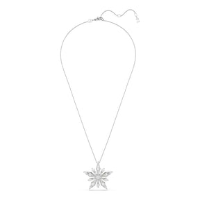 Swarovski Idyllia riipus ja rintakoru, vaalea metalli ja kirkkaat kristallit 5740116