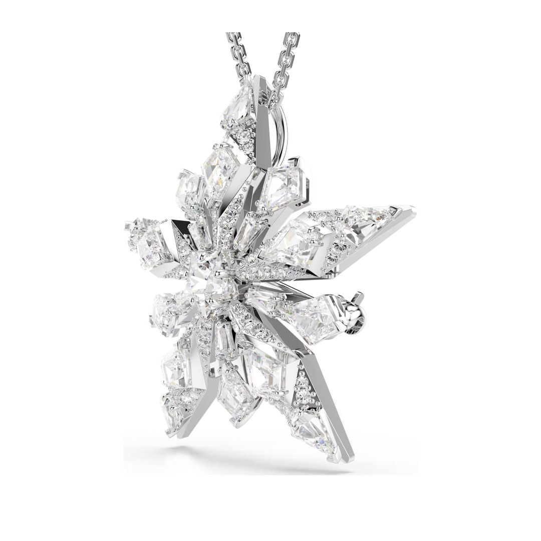 Swarovski Idyllia riipus ja rintakoru, vaalea metalli ja kirkkaat kristallit 5740116