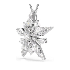 Swarovski Idyllia riipus ja rintakoru, vaalea metalli ja kirkkaat kristallit 5740116