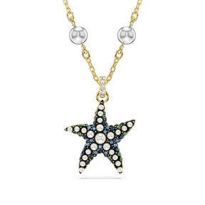 Swarovski Idyllia riipus, keltakullanväri ja eri väriset kristallit, 5684116