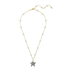 Swarovski Idyllia riipus, keltakullanväri ja eri väriset kristallit, 5684116