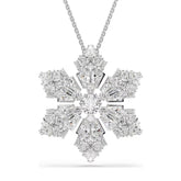 Swarovski Idyllia riipus/rintakoru, vaalea metalli ja kirkkaat kristallit, 5754685