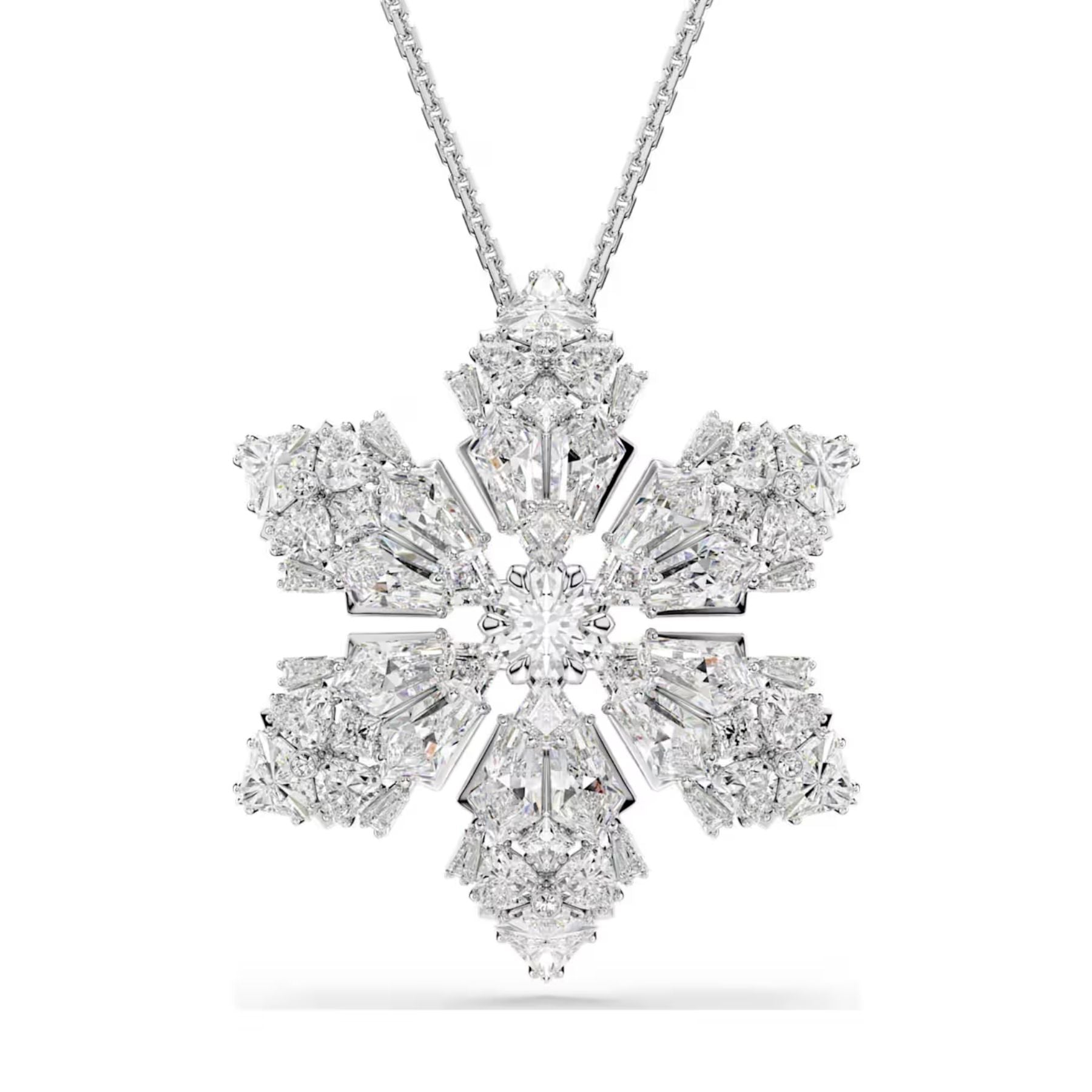 Swarovski Idyllia riipus/rintakoru, vaalea metalli ja kirkkaat kristallit, 5754685