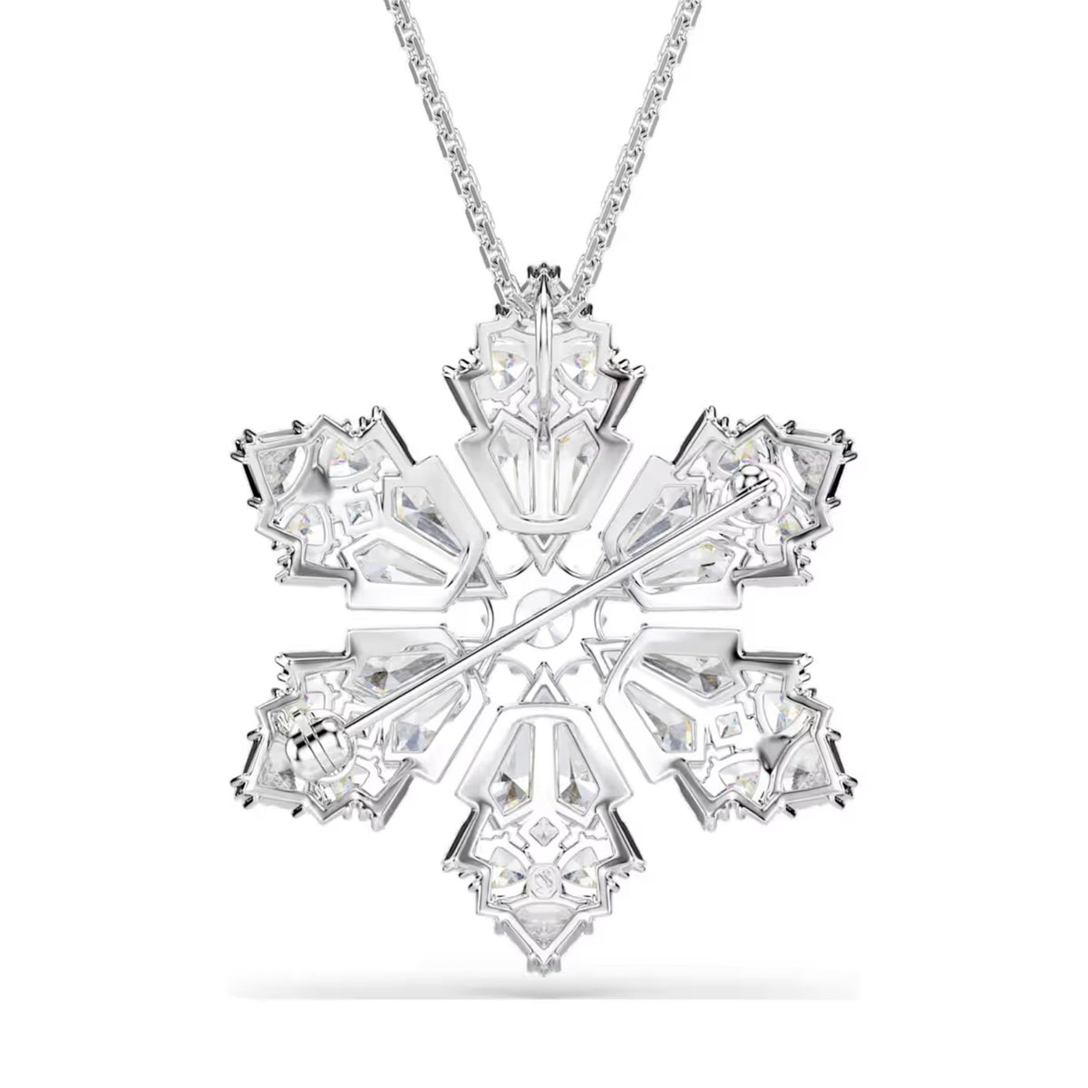Swarovski Idyllia riipus/rintakoru, vaalea metalli ja kirkkaat kristallit, 5754685