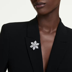 Swarovski Idyllia riipus/rintakoru, vaalea metalli ja kirkkaat kristallit, 5754685