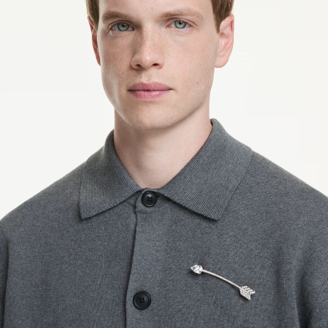 Swarovski Idyllia rintakoru, kirkkaat kristallit, 5742952