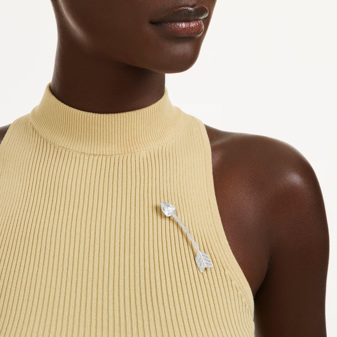 Swarovski Idyllia rintakoru, kirkkaat kristallit, 5742952