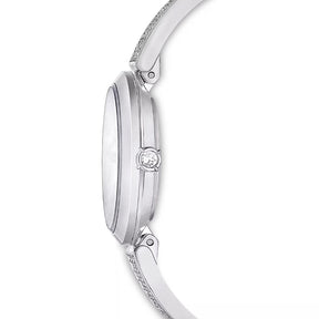 Swarovski Illumina rannekello, hopeanvärinen ja kirkkaat kristallit, 5671205