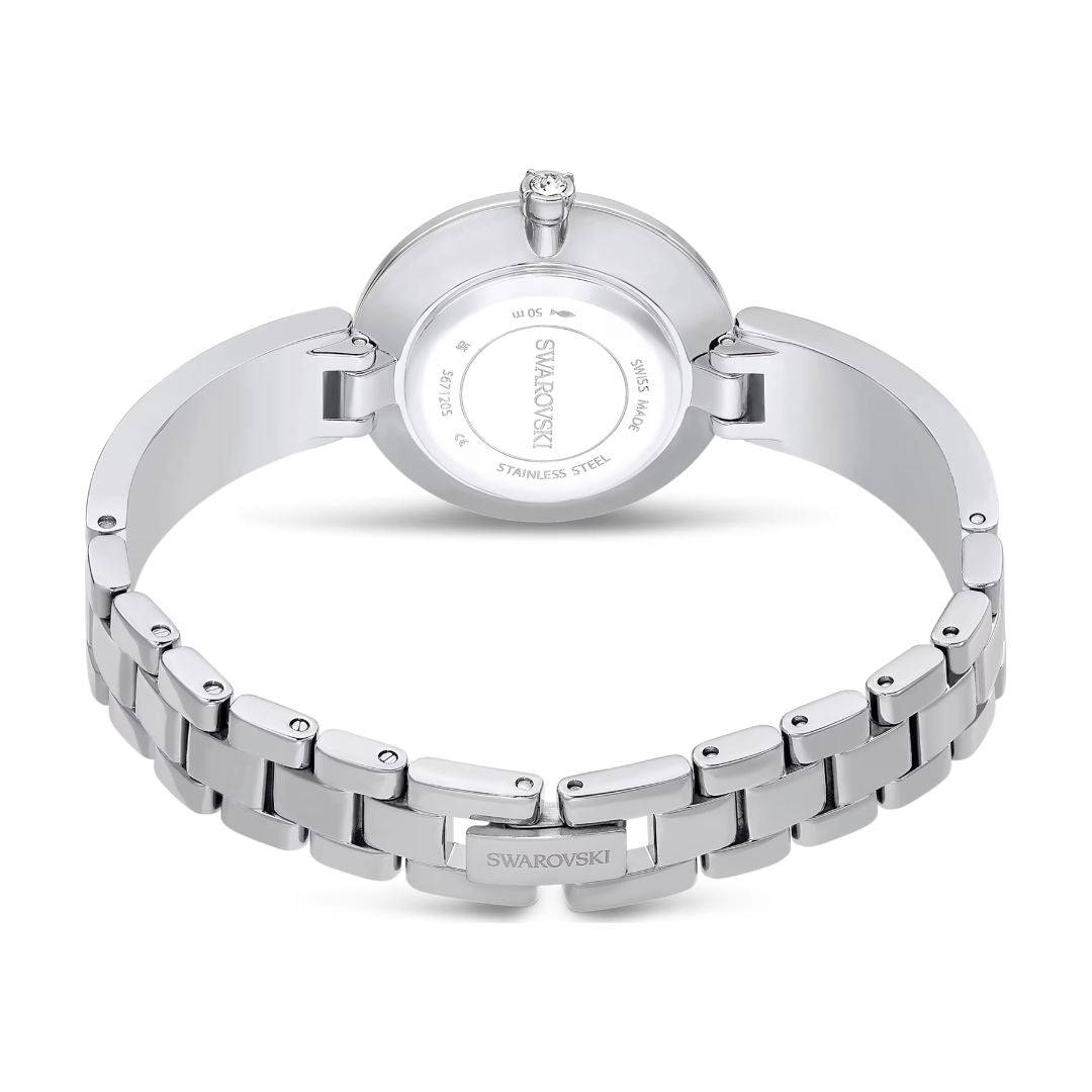 Swarovski Illumina rannekello, hopeanvärinen ja kirkkaat kristallit, 5671205